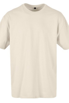 Build Your Brand BY102x5 - Класическа удобна широка памучна тениска за мъже
