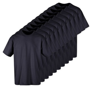 Build Your Brand BY102x10 - Classic Comfort Oversized Cotton T-Shirt for Men