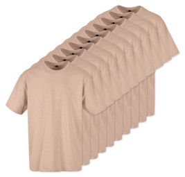 Build Your Brand BY102x10 - Classic Comfort Oversized Cotton T-Shirt for Men