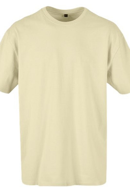 Build Your Brand BY102x10 - Класическа удобна широка памучна тениска за мъже