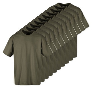 Build Your Brand BY102x10 - Classic Comfort Oversized Cotton T-Shirt for Men