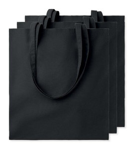 Pack mit 3 GiftRetail MO9268 - COTTONEL COLOUR + Shopping Bag Cotton 140g/m²