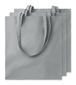 Pack mit 3 GiftRetail MO9268 - COTTONEL COLOUR + Shopping Bag Cotton 140g/m²