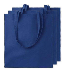 Pack of 3 GiftRetail MO9268 - COTTONEL COLOUR Eco-Friendly 140gsm Cotton Shopping Tote Bag
