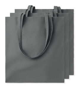 Pack of 3 GiftRetail MO9268 - COTTONEL COLOUR Eco-Friendly 140gsm Cotton Shopping Tote Bag