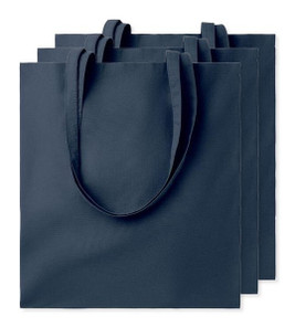 Pack of 3 GiftRetail MO9268 - COTTONEL COLOUR Eco-Friendly 140gsm Cotton Shopping Tote Bag