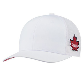 AJM 8E000M - Polycoton / Polyester Mesh 6 Panel Constructed Pro-Round (Canada, Mesh Back)