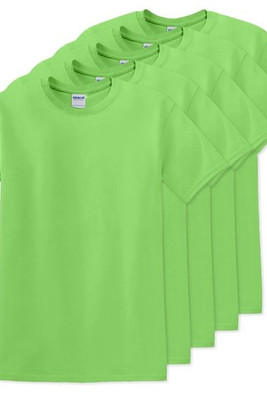 Gildan 5000x5 - Premium Heavy Cotton Classic Fit T-Shirt for Adults