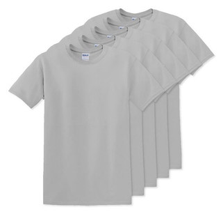 Pack de 5 Gildan 5000 - T-Shirt en Coton™ épais pour adultes
