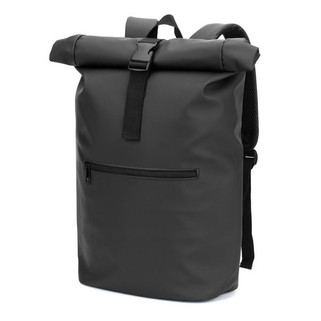 The PU roll top backpack with a 16" laptop pocket - Egotier 92534