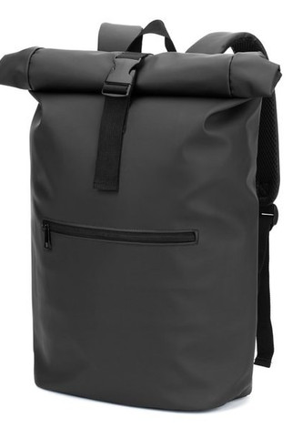 The PU roll top backpack with a 16" laptop pocket - Egotier 92534
