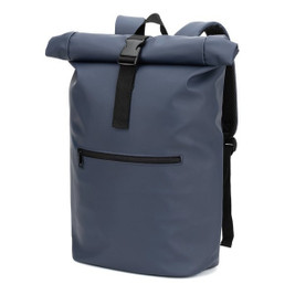 The PU roll top backpack with a 16" laptop pocket - Egotier 92534