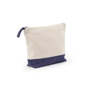 100% cotton cosmetic bag (340 g/m²) two-tone - Egotier 92536