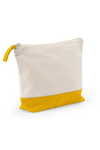 100% cotton cosmetic bag (340 g/m²) two-tone - Egotier 92536