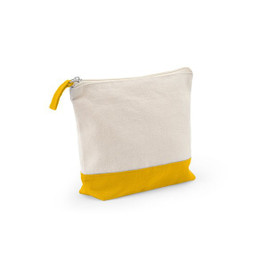 100% cotton cosmetic bag (340 g/m²) two-tone - Egotier 92536