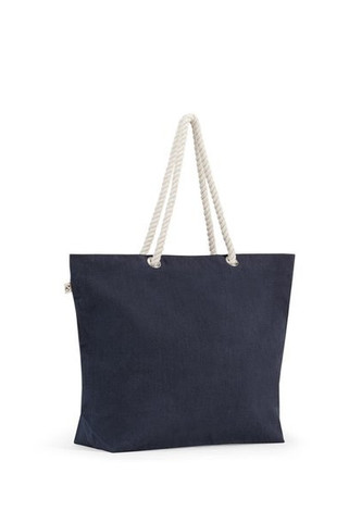 Strandtas van gerecycled katoen (70%) en gerecycled polyester (30%) (220 g/m²) - Egotier 92539