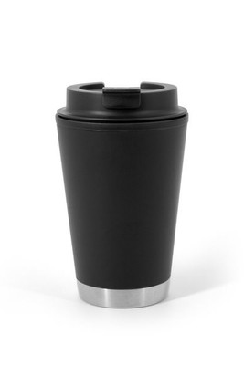 Double-walled, leak-proof PP travel cup - Egotier 94386