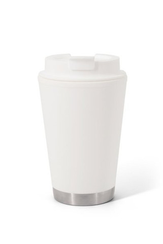 Double-walled, leak-proof PP travel cup - Egotier 94386