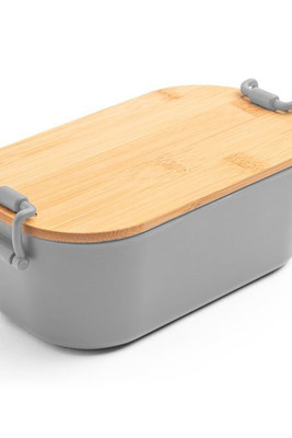 Luchtdichte PP-doos met bamboedeksel - Egotier 94390