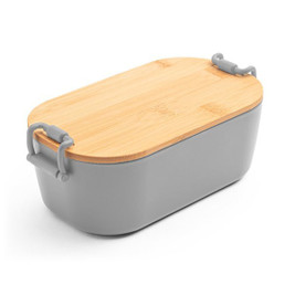 Airtight PP box with bamboo lid - Egotier 94390