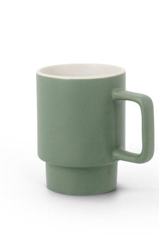 Ceramic mug with matte finish, 330 mL - Egotier 94391