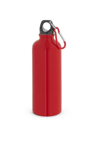 Enkeltvægget flaske i rustfrit stål med karabinhage 550 ml - Egotier 94392