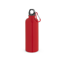 Single-wall stainless steel bottle with carabiner clip 550 ml - Egotier 94392