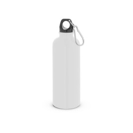 Single-wall stainless steel bottle with carabiner clip 550 ml - Egotier 94392