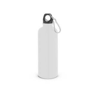Edelstahlflasche mit einwandiger Ausführung und Karabiner, 550 ml - Egotier 94392