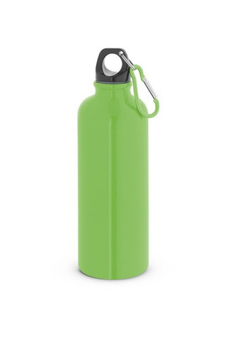 Single-wall stainless steel bottle with carabiner clip 550 ml - Egotier 94392