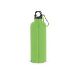 Single-wall stainless steel bottle with carabiner clip 550 ml - Egotier 94392