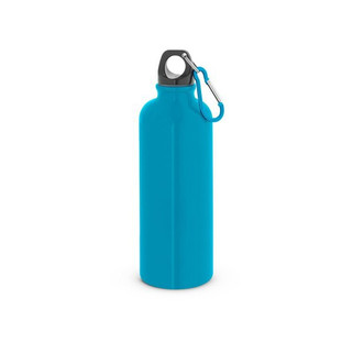 Single-wall stainless steel bottle with carabiner clip 550 ml - Egotier 94392