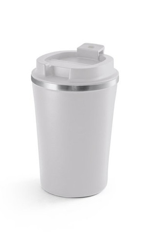 Gobelet de voyage en acier inoxydable avec intérieur en céramique 470 ml - Egotier 94396