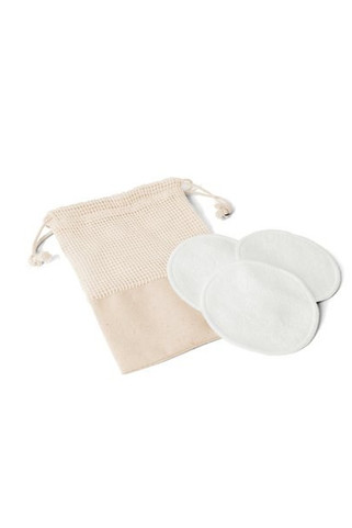Set of 3 washable and reusable facial cleansing pads - Egotier 95113