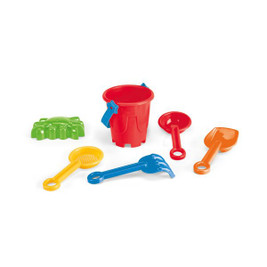 PP beach bucket with 5 accessories - Egotier 98161