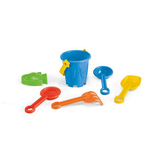 PP beach bucket with 5 accessories - Egotier 98161