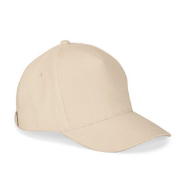 100% cotton cap (260 g/m²) with 5 panels - Egotier 99169