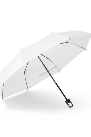 Parapluie 21 pouces fabriqué à partir de polyester recyclé (100 % rPET) et de pongé 190T résistant au vent - Egotier 99173