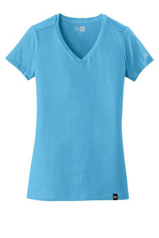 New Era LNEA101 - Womens Heritage Blend V-Neck Tee. LNEA101
