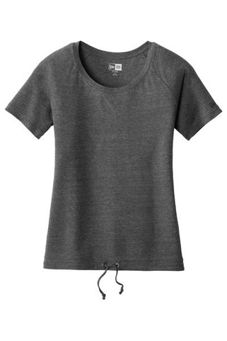 New Era LNEA133 - Womens Tri-Blend Performance Cinch Tee. LNEA133