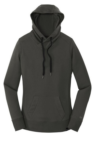 New Era LNEA500 - Womens French Terry Pullover Hoodie. LNEA500