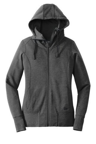 New Era LNEA511 - Womens Tri-Blend Fleece Full-Zip Hoodie. LNEA511