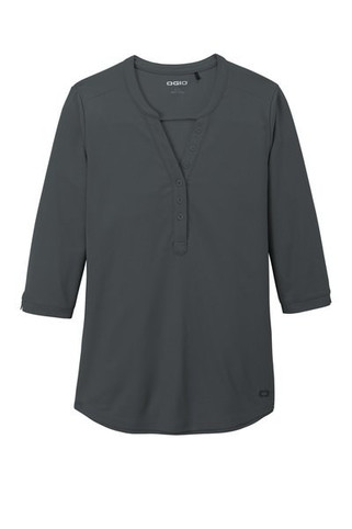 OGIO LOG104 - Womens Jewel Henley LOG104