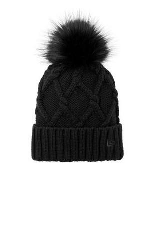 New Era NE911 - Faux Fur Pom Beanie NE911