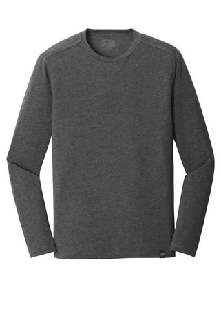 New Era NEA102 - Camiseta de manga larga con cuello redondo "Heritage Blend". NEA102