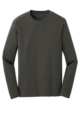 New Era NEA102 - Camiseta de manga larga con cuello redondo "Heritage Blend". NEA102