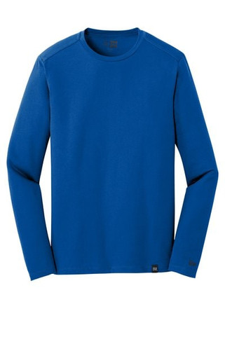 New Era NEA102 - Camiseta de manga larga con cuello redondo "Heritage Blend". NEA102