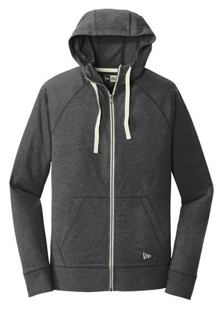 New Era NEA122 - Sueded Cotton Blend Full-Zip Hoodie. NEA122