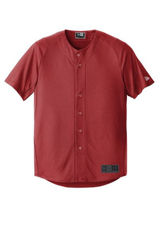 New Era NEA220 - Diamond Era Full-Button Jersey. NEA220