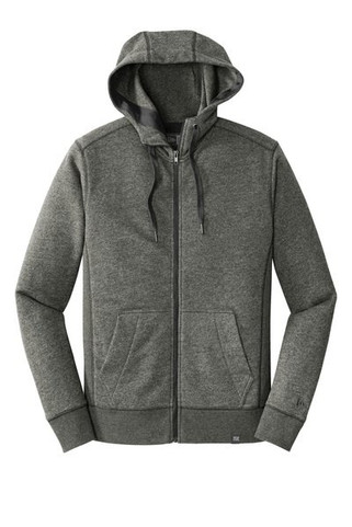New Era NEA502 - Sudadera con capucha de rizo francés con cremallera completa. NEA502